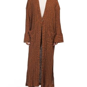 Free people beach nights duster cardigan sz M